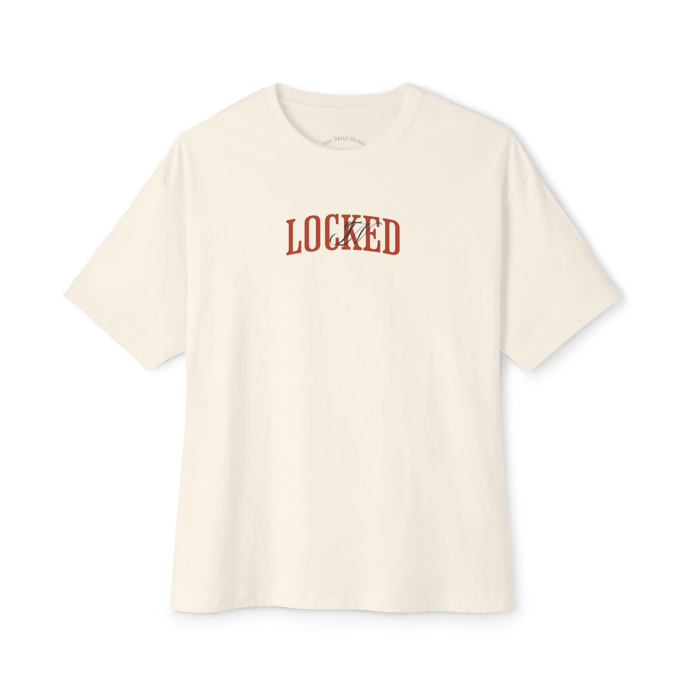 Thumbnail: Locked Angel Graphic Tee | Archangel Wings Illustration