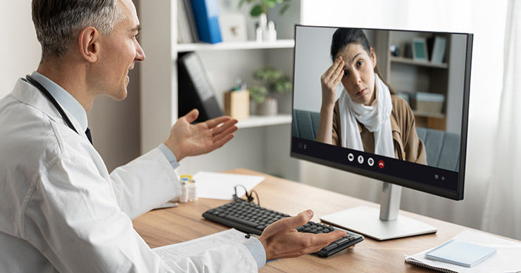 Atendimento por telemedicina