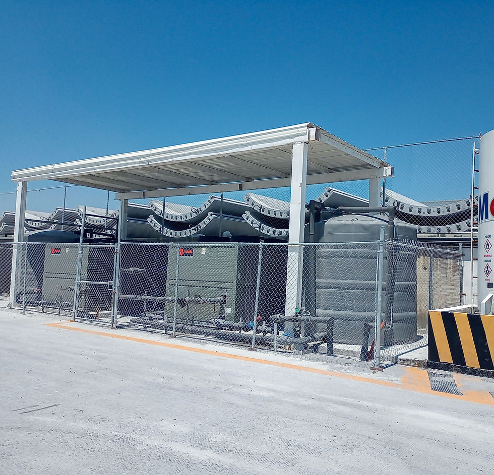 Sistema de enfriamiento de agua TRANE