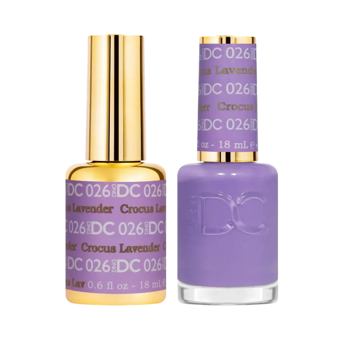 #026 - DND DC Duo Set - Crocus Lavender