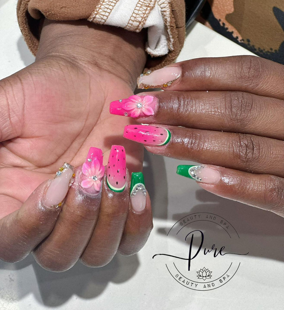 Pure Beauty & Spa Point Cook Nail Art Designs