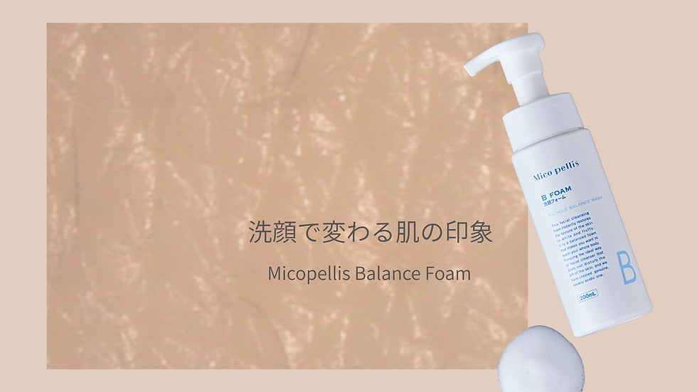 洗顔でここまで変わる理由― スコープで見るキメの変化 ―