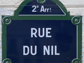 The Streets of Paris - rue du Nil