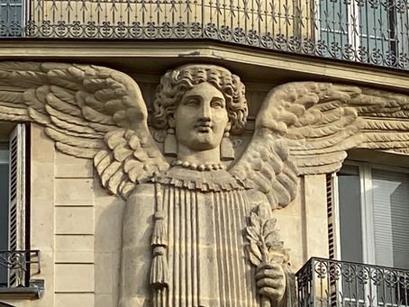 Angel in the Outfield (Well, Rue) ... of Paris!