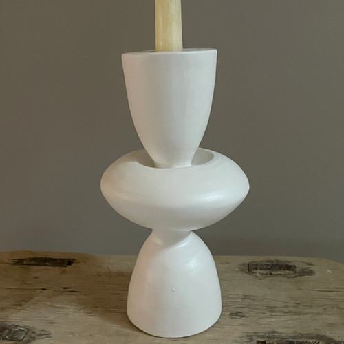 Candlestick #1 | Becky Aubry Ceramics