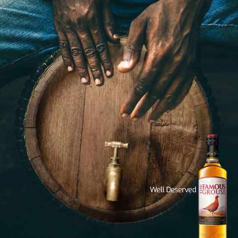 Famous Grouse's Africa social media content by Joe Kusionowicz (Grizzly Hair Creative) for Pilot Fish Media