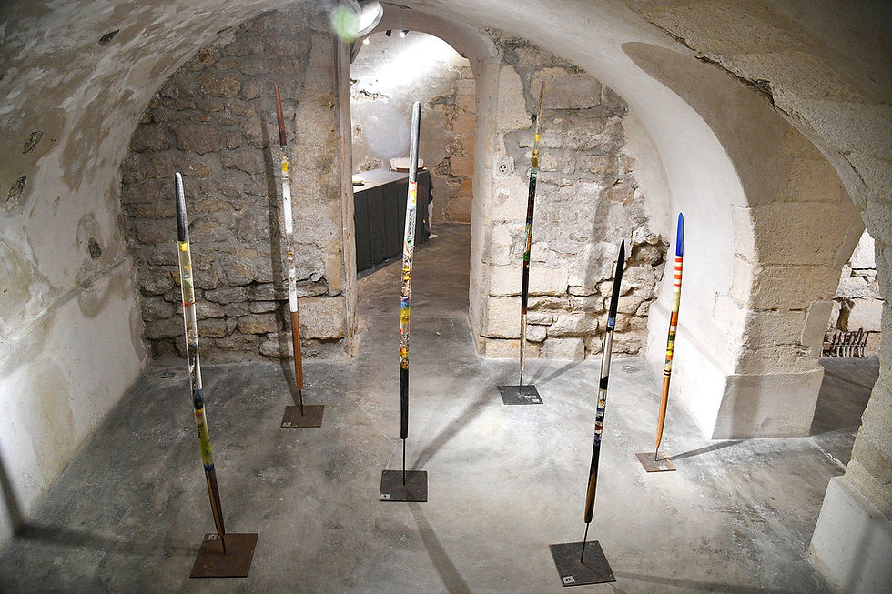Vincent Lajarige à l’Atelier Visconti à Paris : la forêt comme mémoire verticale