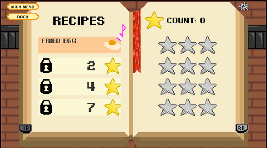 Star Chef Recipe Select