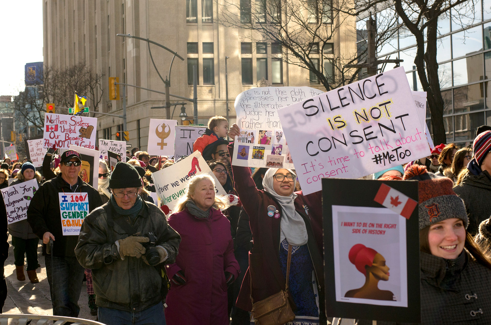 Lauren Hedges photography Windsor Women's March 2018