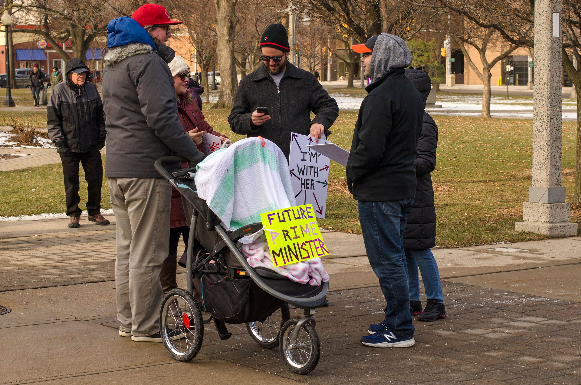 Lauren Hedges photography Windsor Women's March 2018
