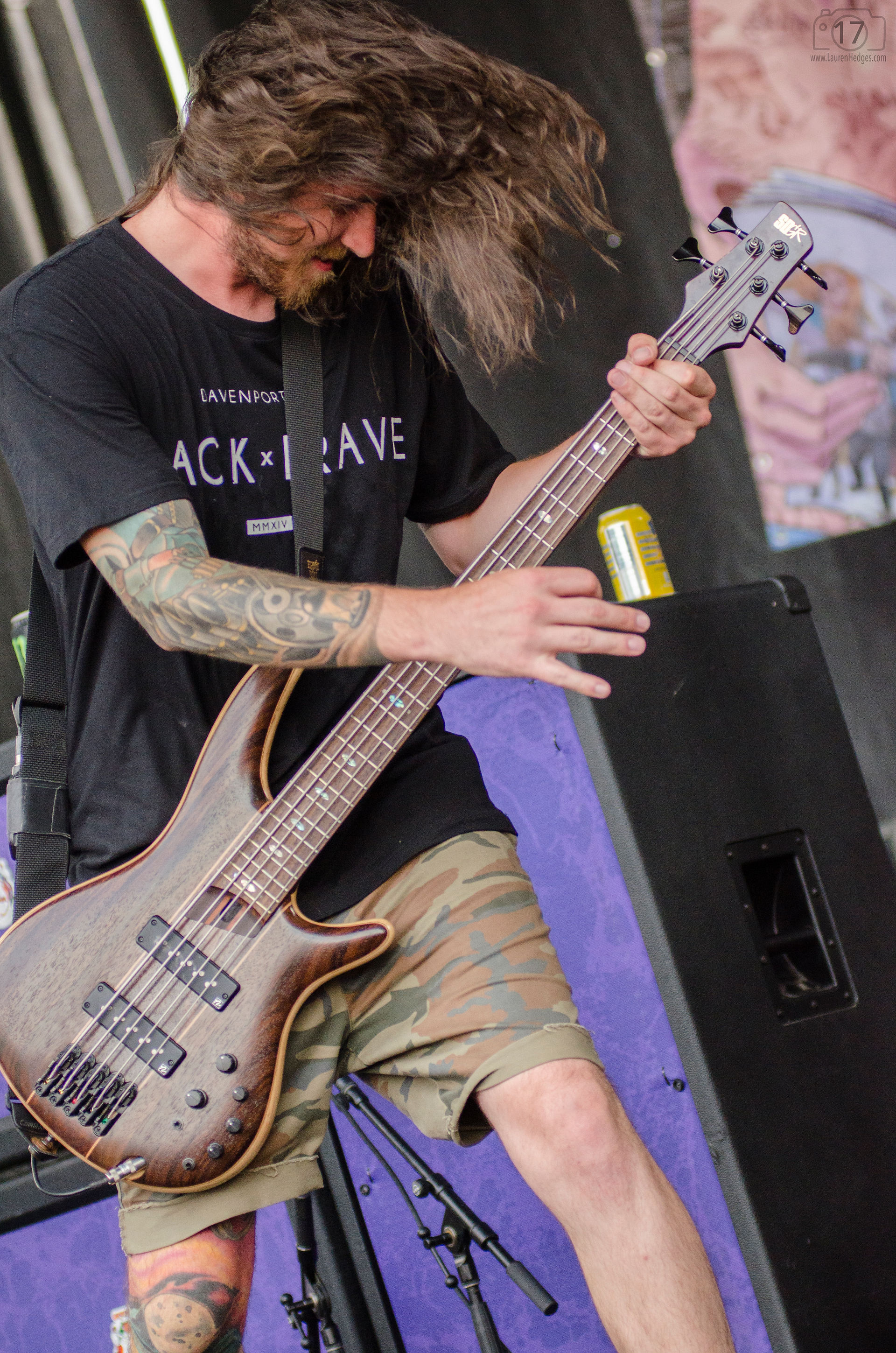 Lauren Hedges Photography Warped Tour 2017 The Acacia Strain