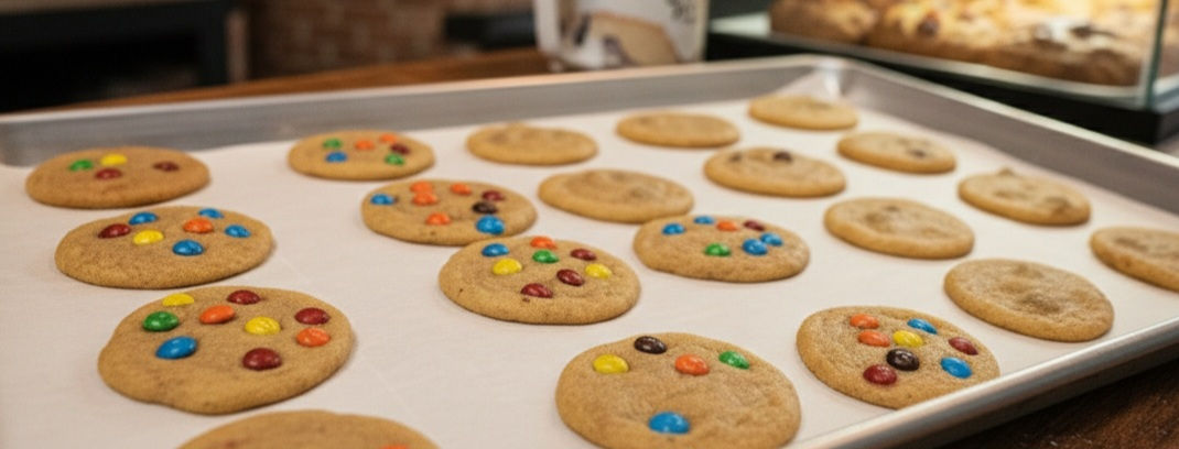 M&M  Cookies 