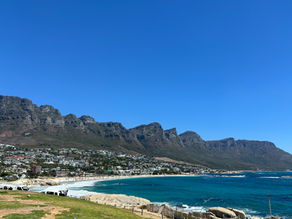 The coastline of Cape Town