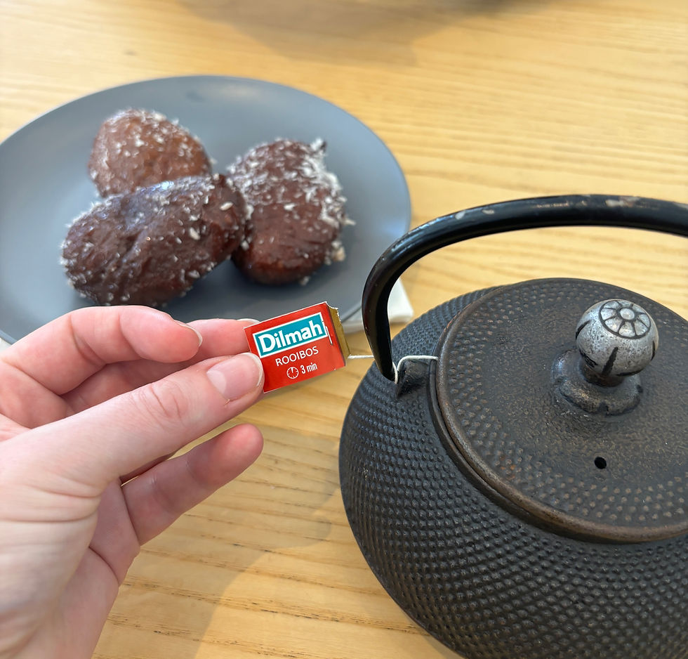 Rooibos Tea and Koeksisters at Bo Kaap Deli