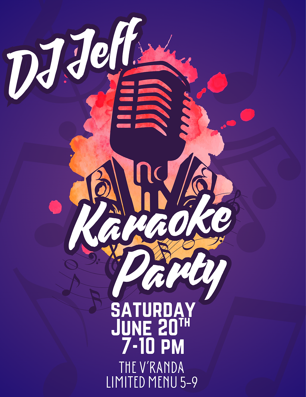 Karaoke at The V'Randa
