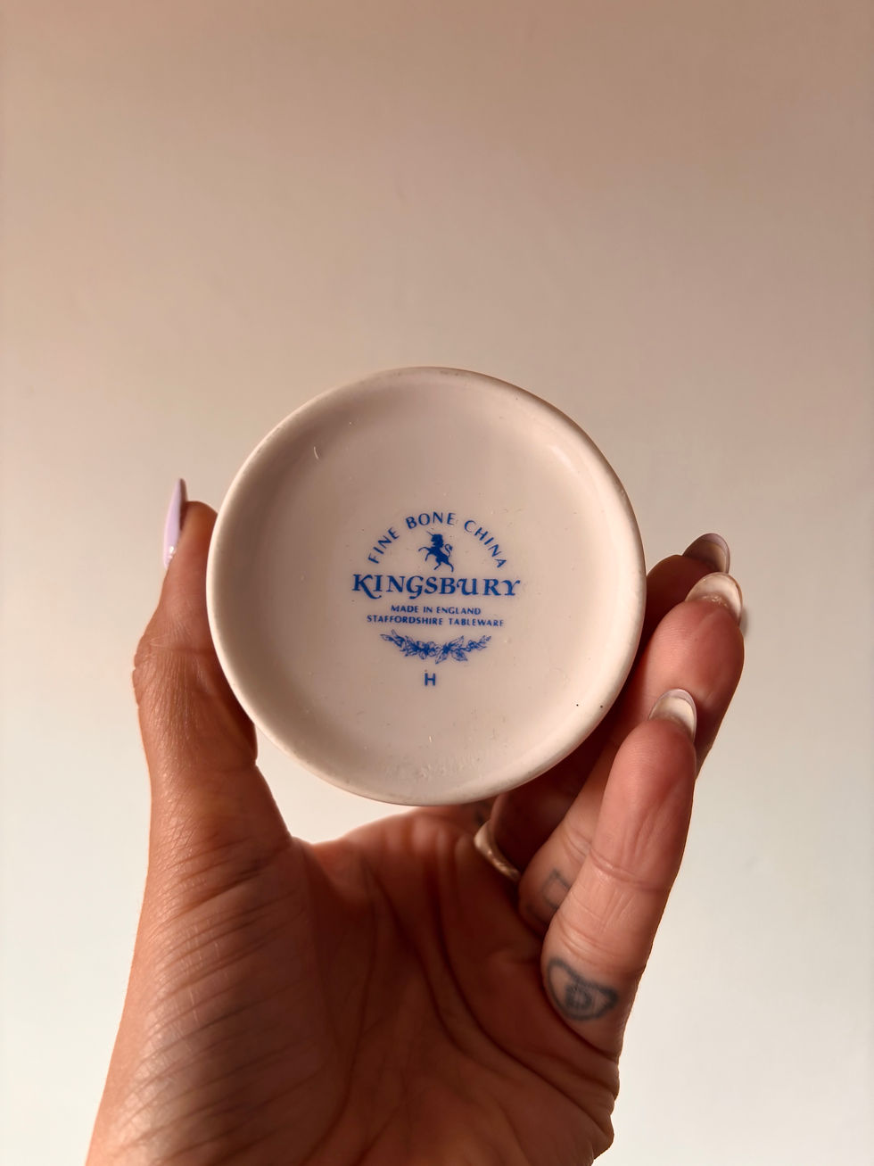 Thumbnail: Vintage Staffordshire Kingsbury ‘Oriental Pagoda’ Cup / Mug