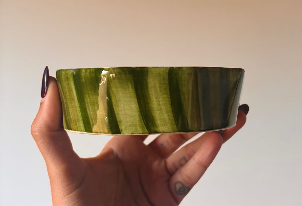Thumbnail: Vintage Toni Raymond Ceramic Cucumber Dish