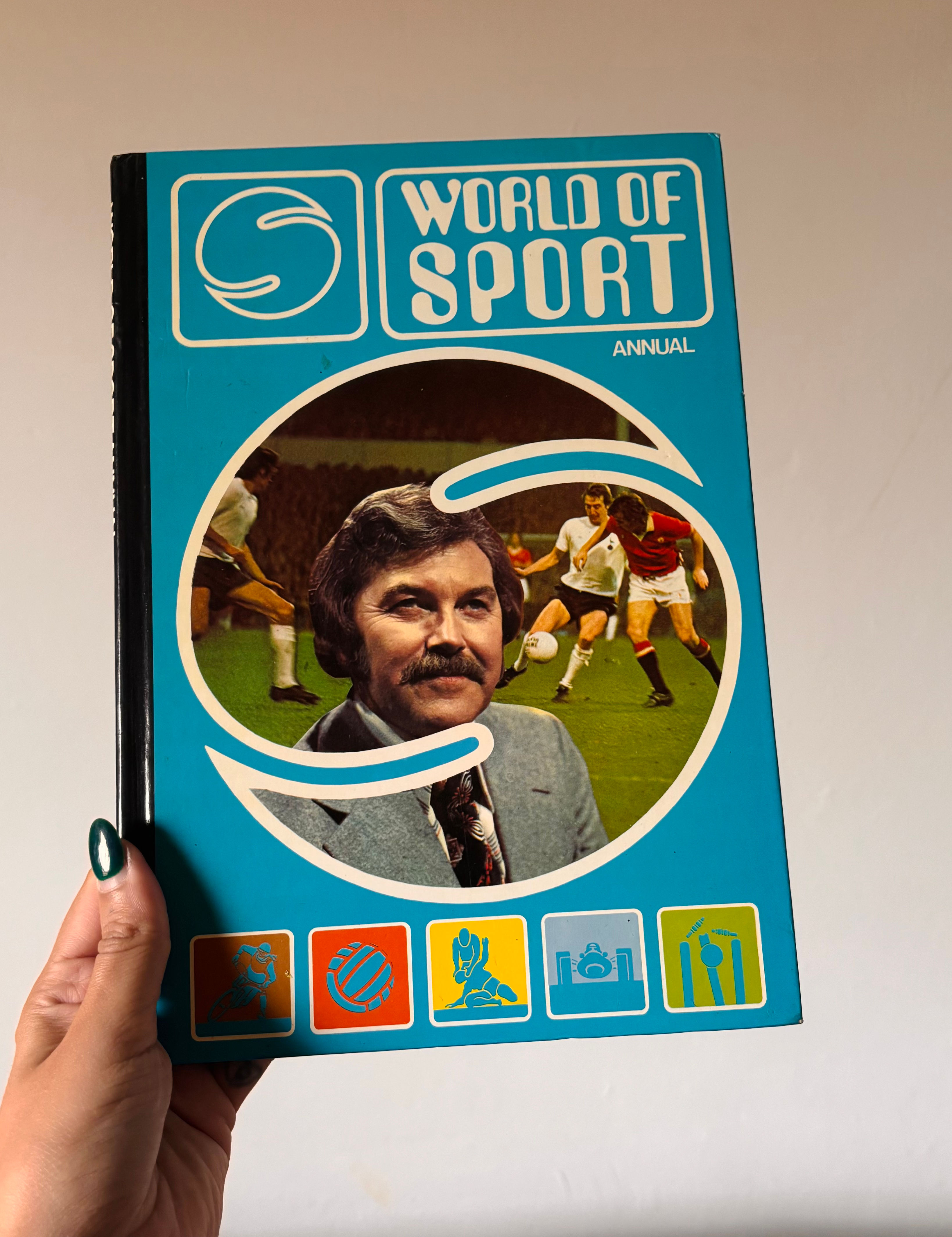 Vintage World of Sport Annual Hardback Book - 1978