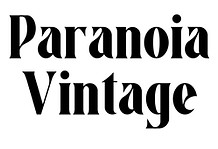 Paranoia Vintage title