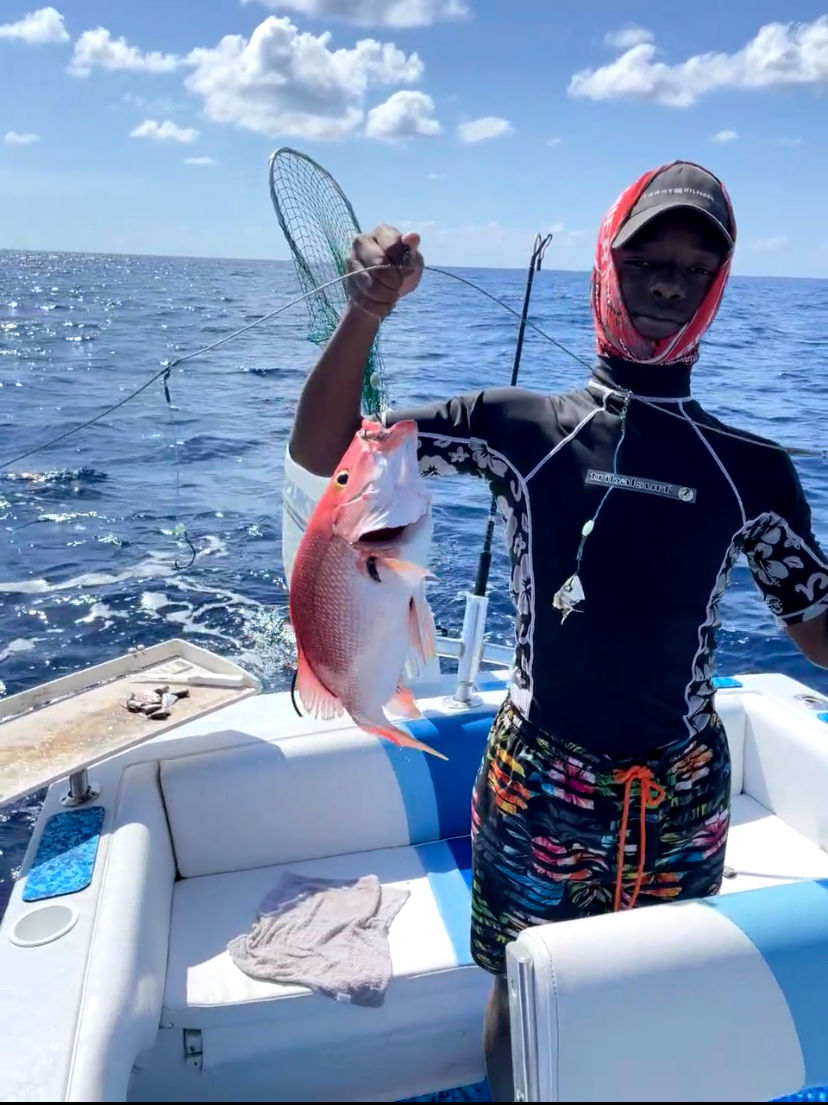 Black Fin-Red Snapper
