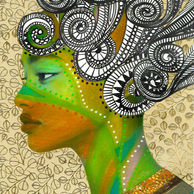 Sueño de una noche de otoño. Collage