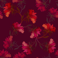 Fleurs de champ roses