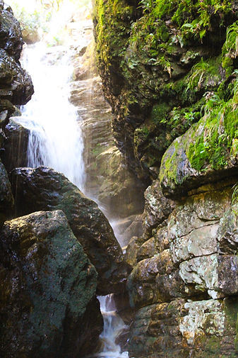 A waterfall.