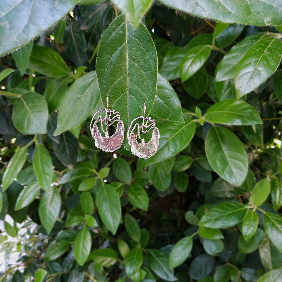 תמונה ממוזערת: עגילי עיצוב פיסוליים 007