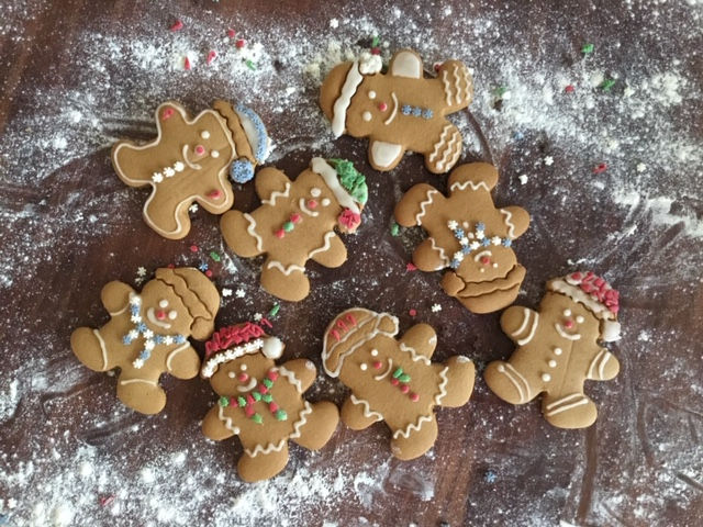 Baking at Christmas