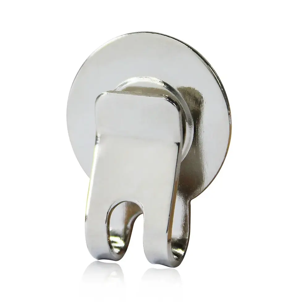 Thumbnail: 10 Pcs Golf Hat Clip Magnetic Metal Golf Cap Clips