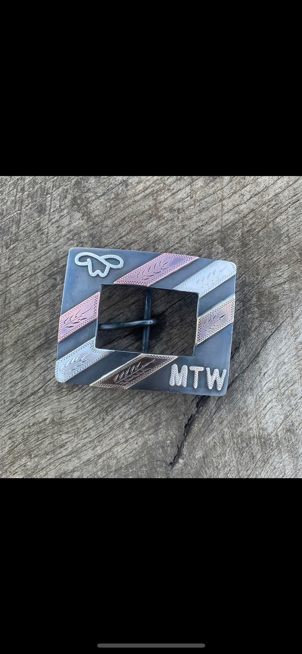Thumbnail: 1" Custom Cart Style Belt Buckle