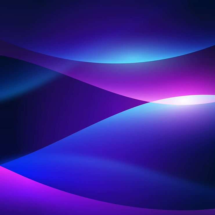 Wavy blue purple background.