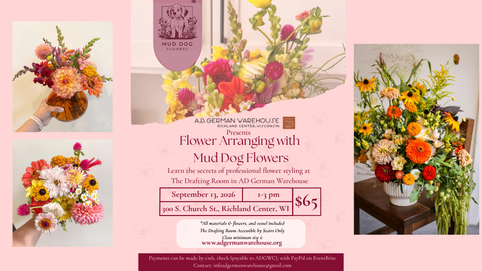 Floral Arranging with Mud Dog Flowers