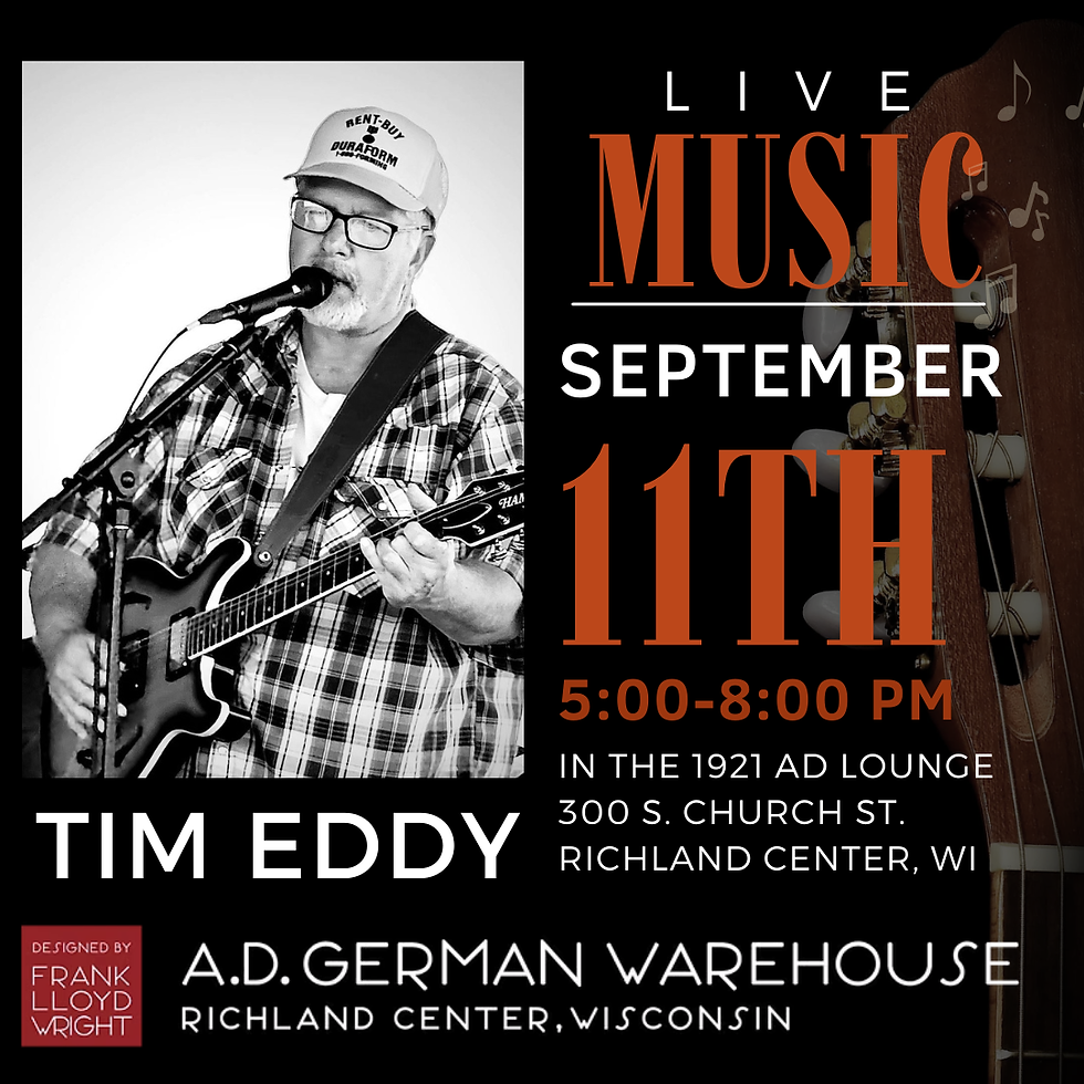 Live Music featuring Tim Eddy of Lone Goat Rodeo