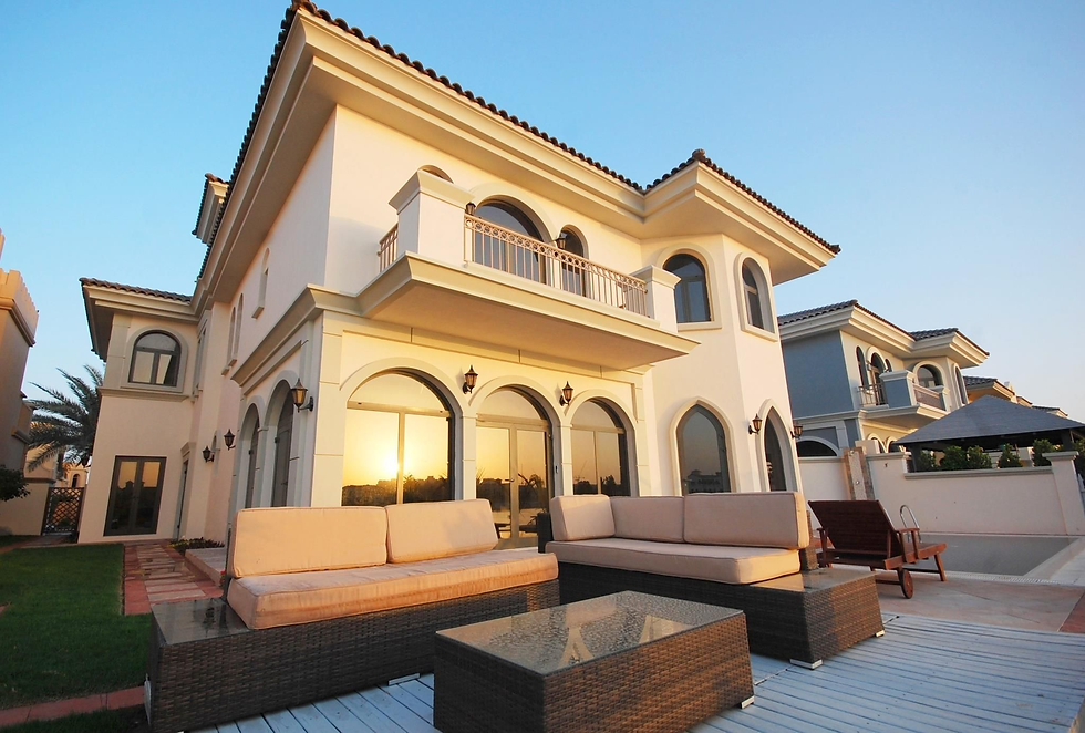 luxury villas in Dubai