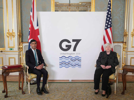 L’impôt minimal mondial, priorité du G7 finances à Londres