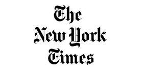 Logo of The New York Times American daily newspaper.