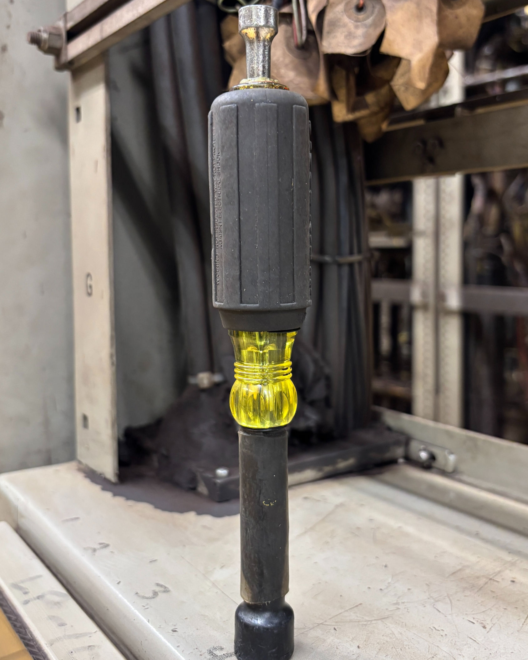 Signals and Switches 1/2 Inch Nut Driver with Triangle Raco Key
