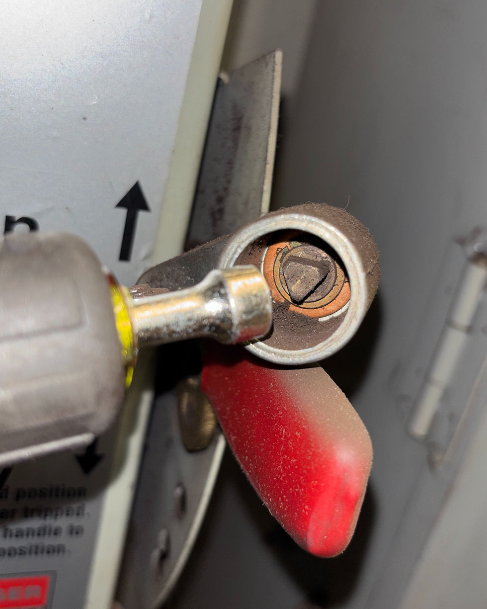 Thumbnail: Signals and Switches 1/2 Inch Nut Driver with Triangle Raco Key