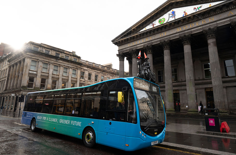 Bus at COP26
