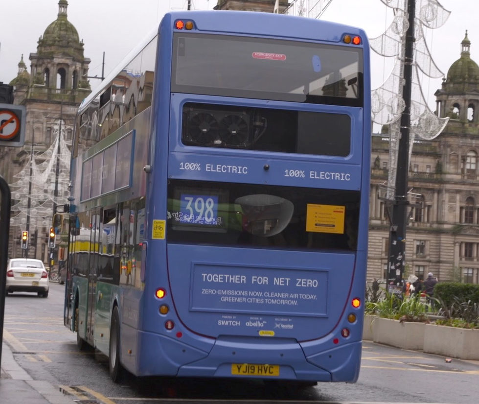 Bus at COP26