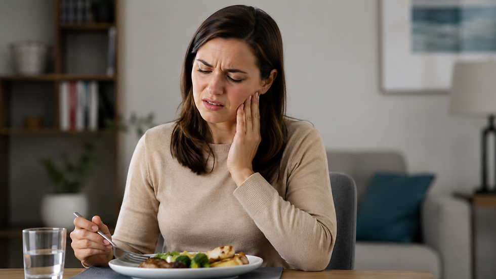 TMJ Pain While Chewing: Causes, Warning Signs, and Treatment Options