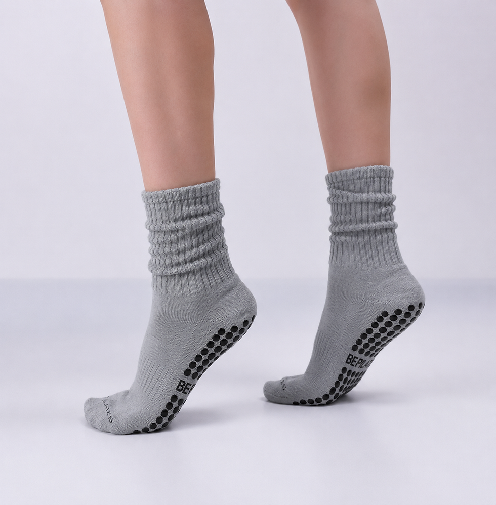 Miniatura: Silver Mist Grip Socks
