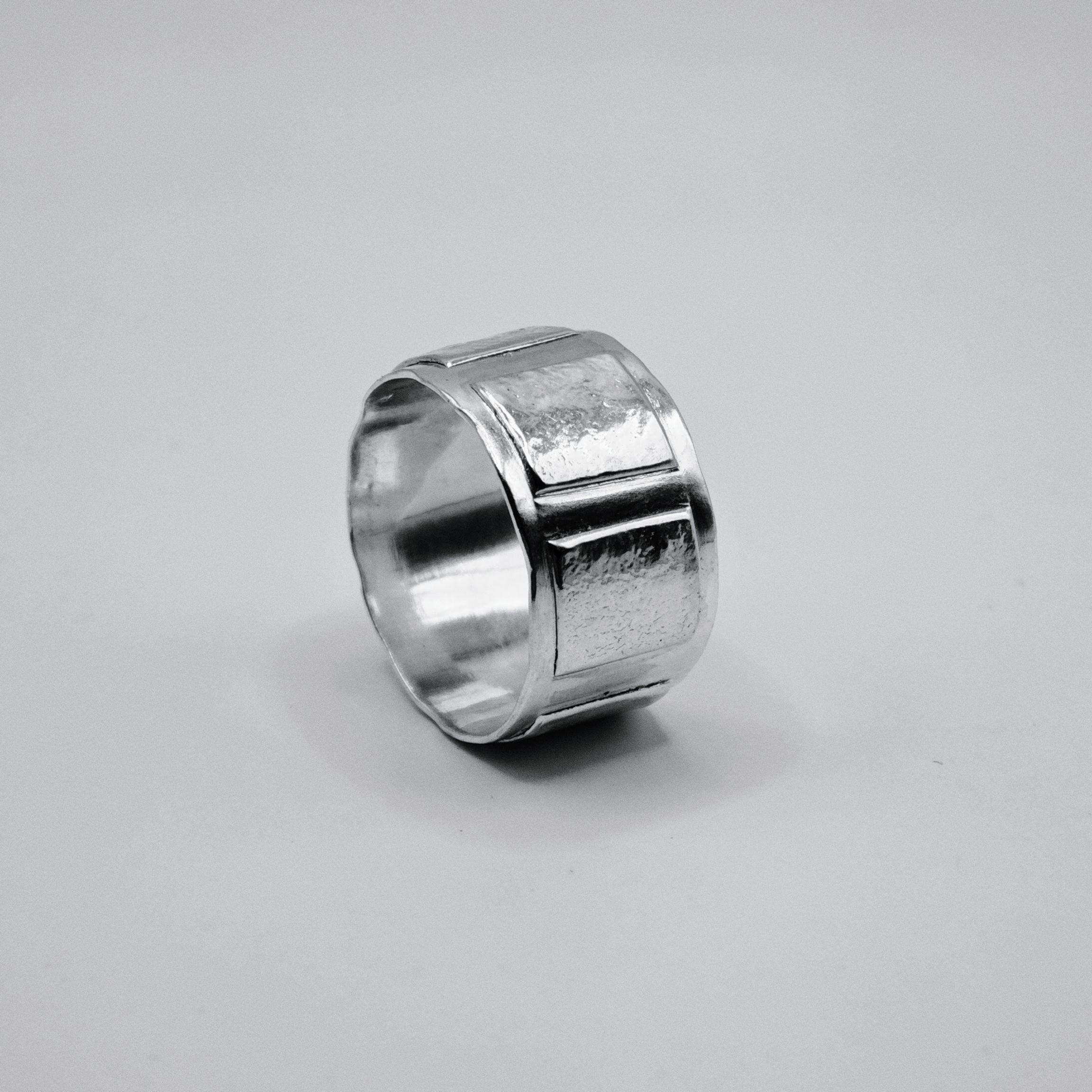 Bague réticulée "Mosaïque"