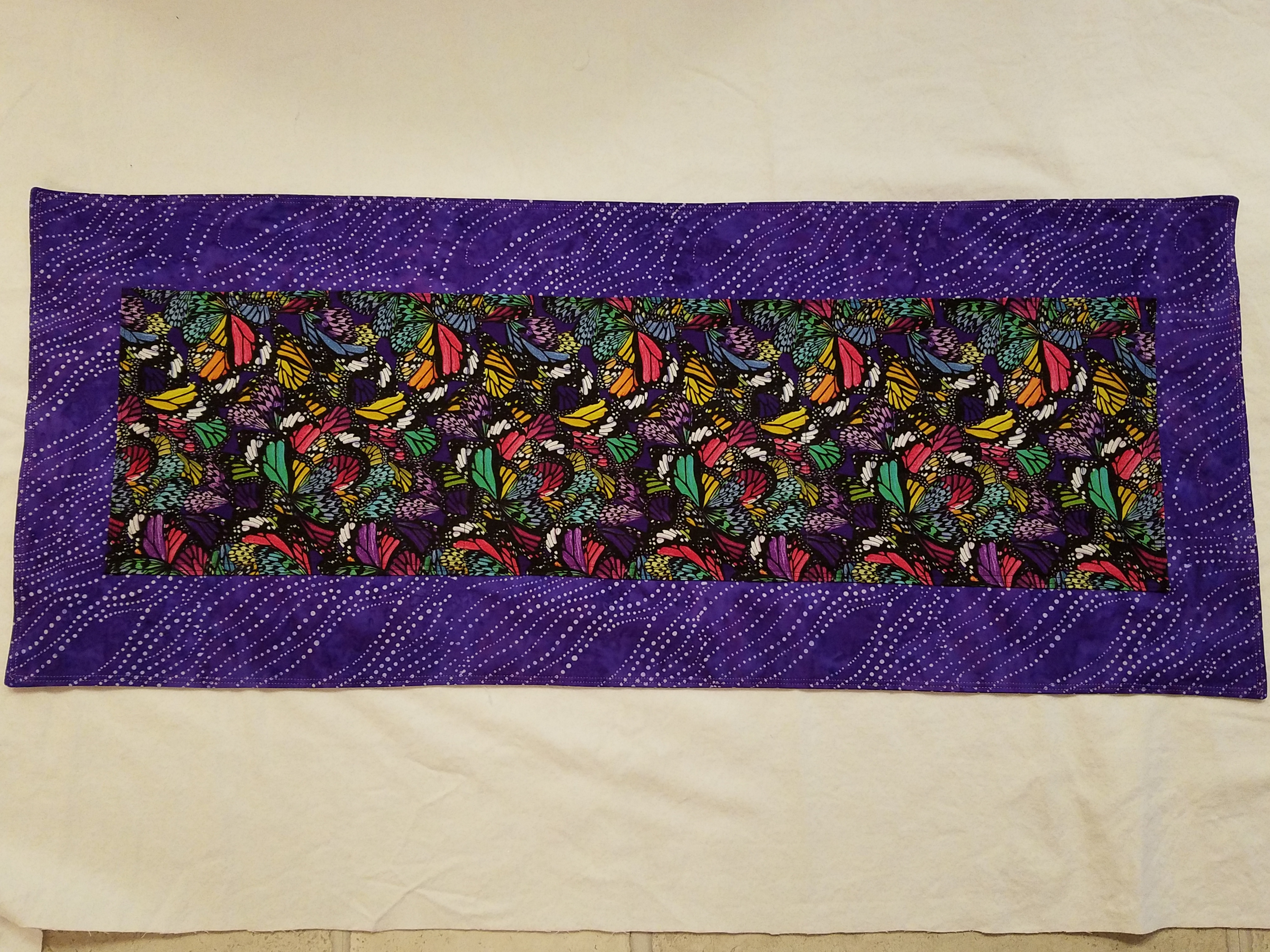 Purple winged Butterflies