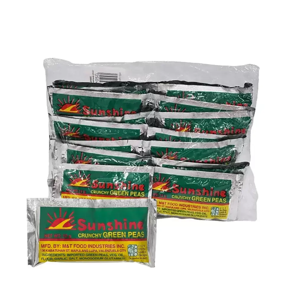 Sunshine Roasted Crunchy Green Peas With Salt 20pcs