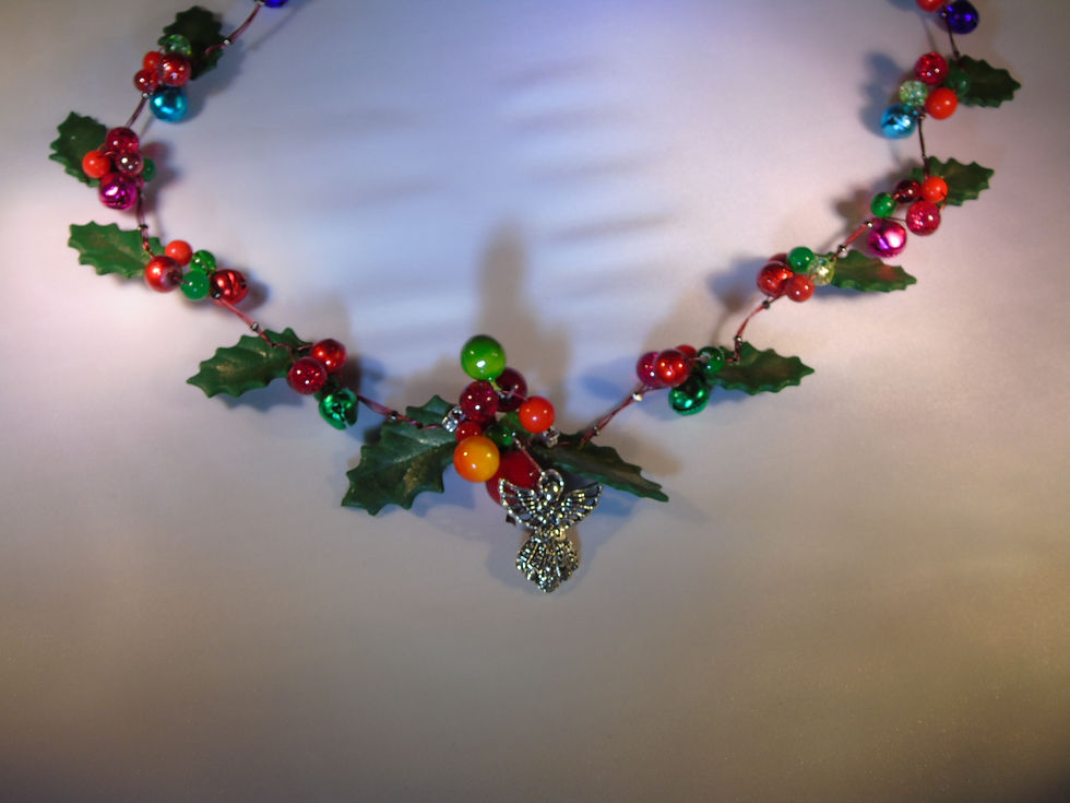 Christmas necklace 8