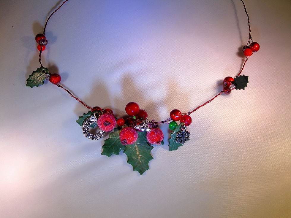 Christmas necklace 9