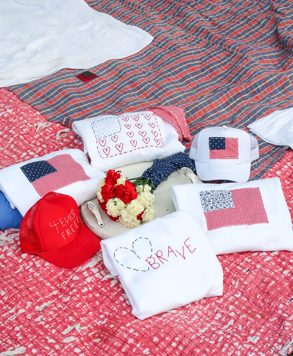 Thumbnail: HAND STITCHED FLAG CREW.