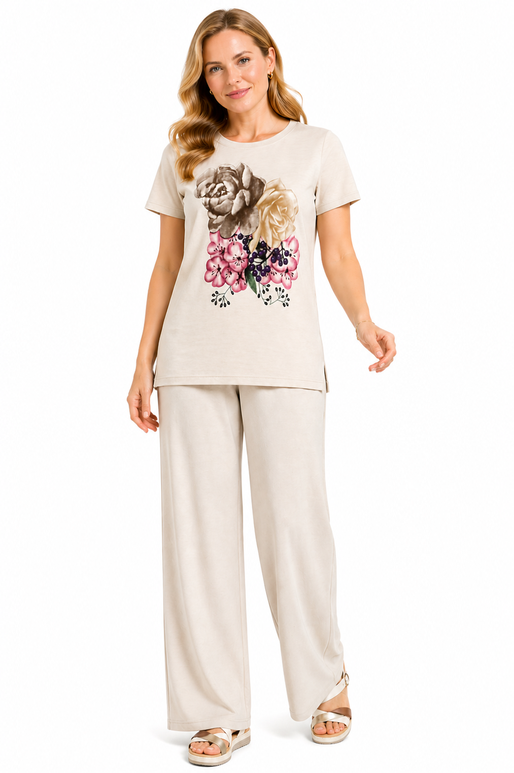 Modelo P38 - Conjunto Celina casual dama (2 pzs)